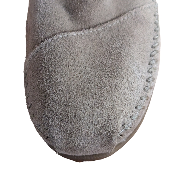 Toms Leather & Faux Fur Tribal Boots Size 9.5 - Picture 11 of 12